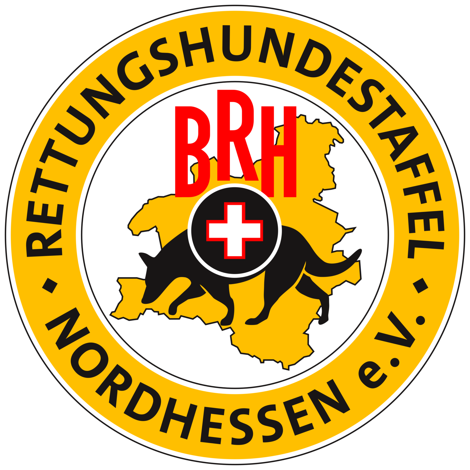 BRH Rettungshundestaffel Nordhessen e.V. Logo